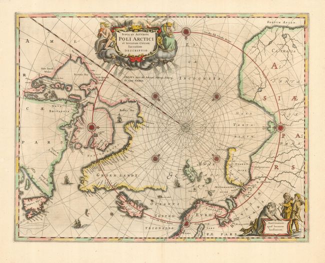 Nova et Accurata Poli Arctici et terrarum Circum Iacentium Descriptio