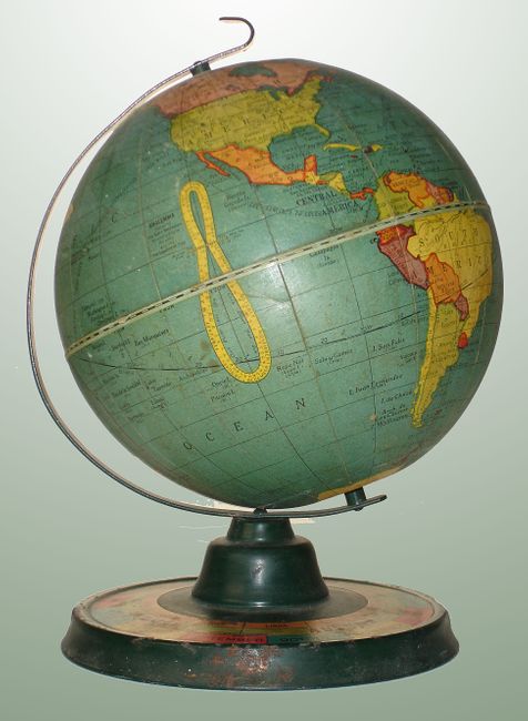Cram's 7 Inch Globe Made for Barowe, Inc.