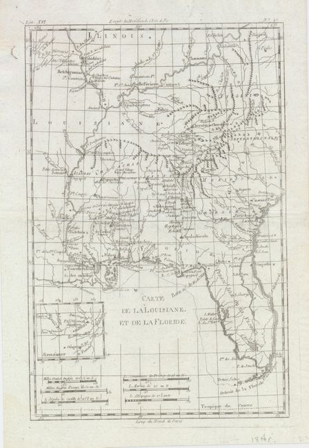 Carte de la Louisiane, et de la Floride [and]  Carte de la Partie Sud des Etats Unis de l'Amerique Septentrionale.  [and] L'Isle de Terre-Neuve, l'Acadie on la Nouvelle Ecosse, l'Isle St. Jean et la Partie Orientale du Canada