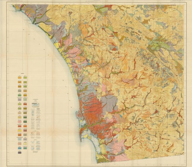 Soil Map California Reconnaissance Survey - San Diego Sheet