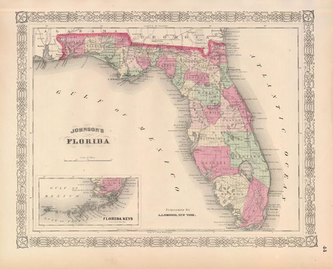 Johnson's Florida [2 maps]