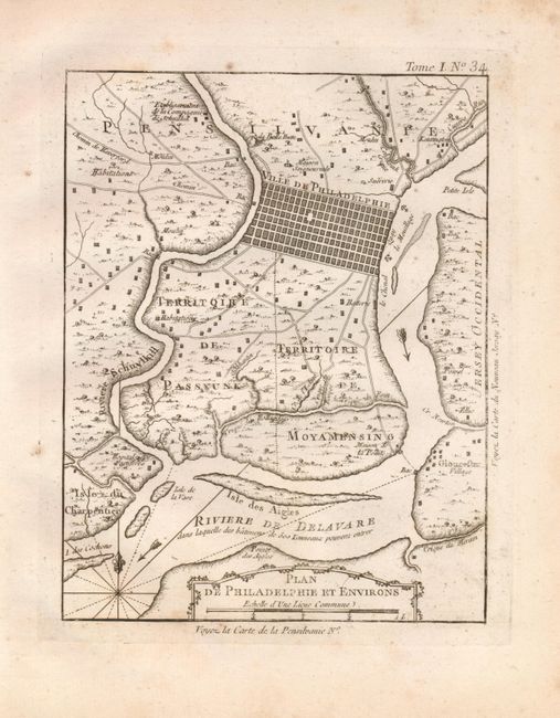 Plan de Philadelphie et Environs