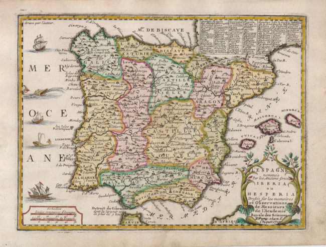 L'Espagne Nommee par les Anciens Grecs Iberia ou Hesperia