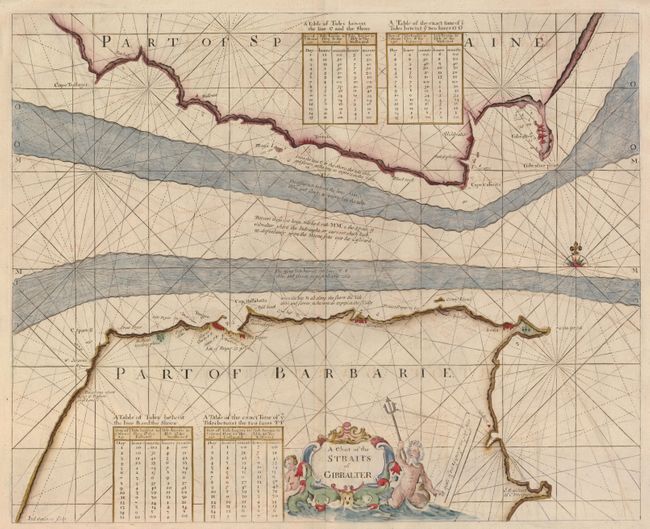 A Chart of the Straits of Gibraltar