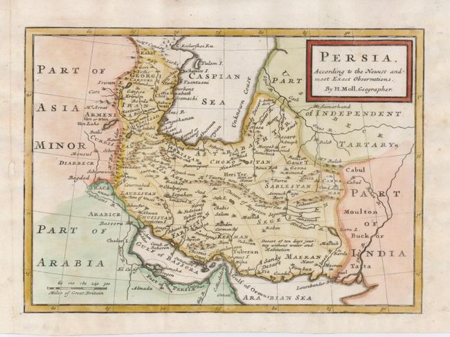 Persia According to the Newest and Most Exact Observations