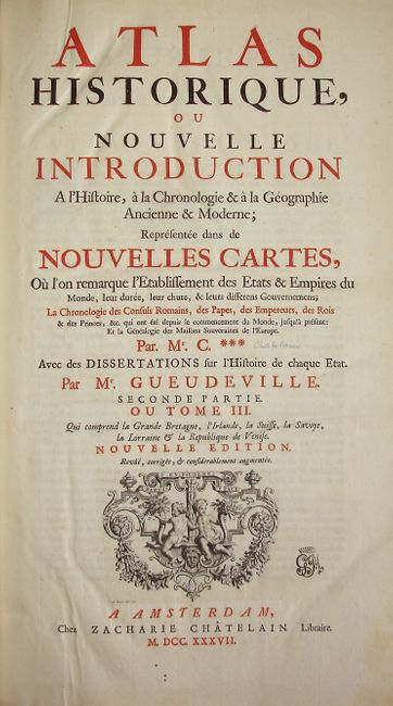 Atlas Historique.  Tome III
