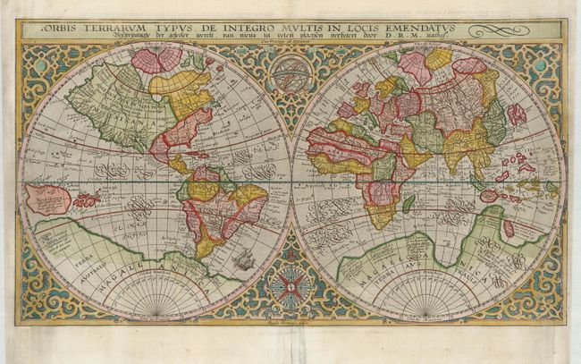 Orbis Terrarum Typus de Integro Multis in Locis Emendatus