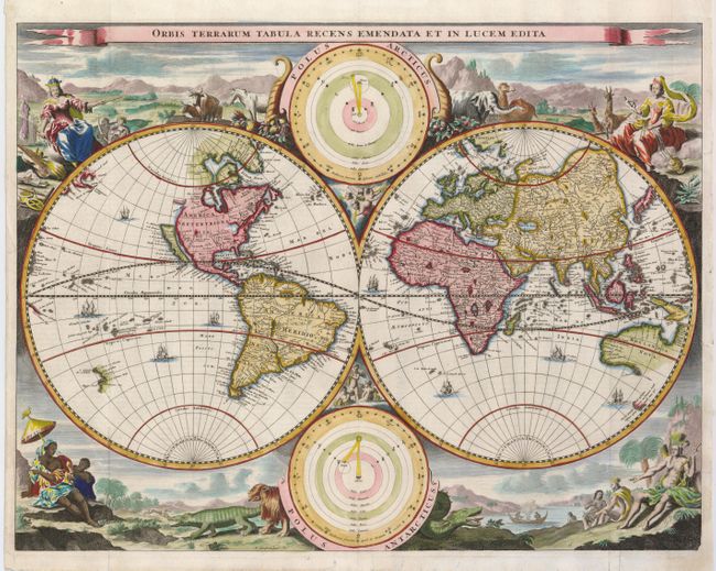 Orbis Terrarum Tabula Recens Emendata et in Lucem Edita