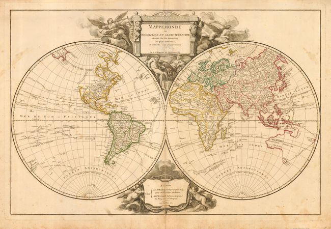 Mappemonde ou Description du Globe Terrestre