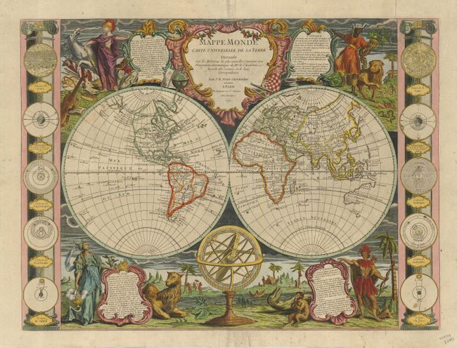 Mappe Monde Carte Universelle de la Terre