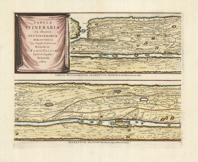 Tabula Itineraria ex illustri Peutingerorum Bibliotheca