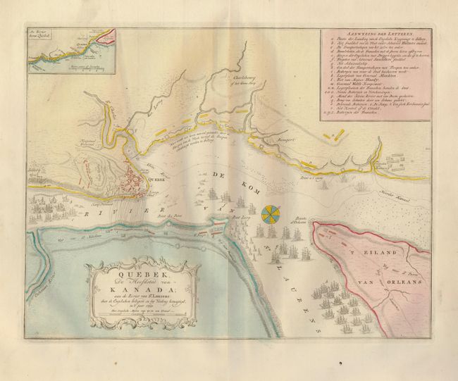 Quebek, De Hoofdstad van Kanada; aan de Rivier van St. Laurens