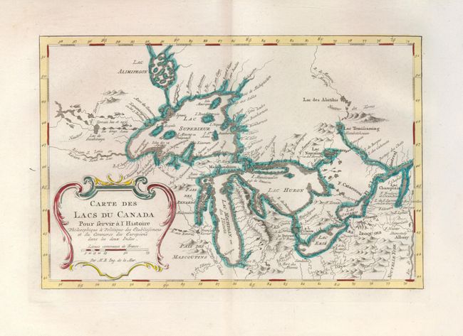 Carte des Lacs du Canada