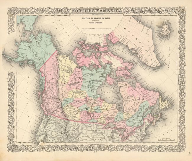 Northern America British, Russian & Danish Possessions in North America
