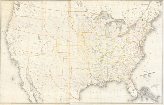 Map of the United States Exhibiting the Several Collection Districts