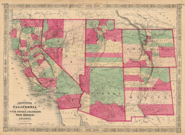 Johnson's California, also Utah, Nevada, Colorado, New Mexico, and Arizona