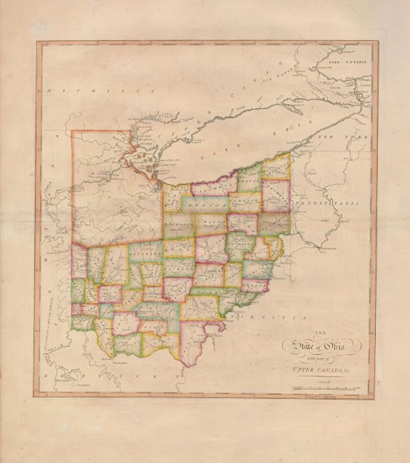 The State of Ohio with Part of Upper Canada, &c.