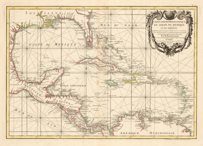 Carte Geo-Hydrographique du Golfe du Mexique et ses Isles
