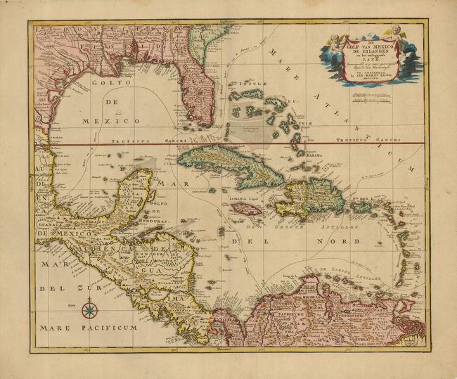 De Golf van Mexico, de Eilanden en het Omleggende Land