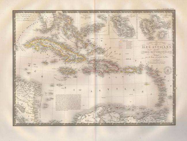 Carte Particuliere des Isles Antilles ou des Indes Occidentales
