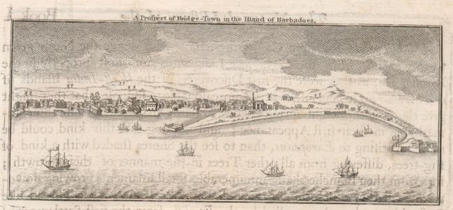A Prospect of Bridge-Town in the Island of Barbados