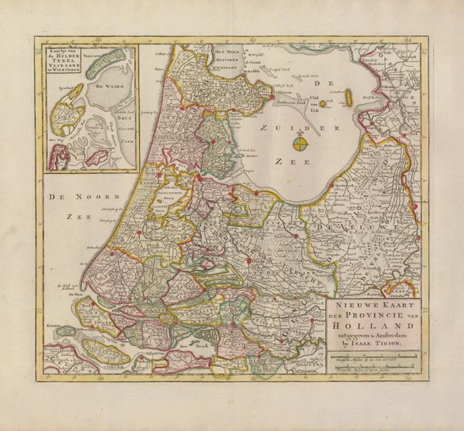 Nieuwe Kaart der Provincie van Holland