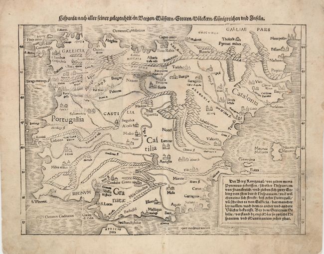 Hispania nach aller seiner gelegenheit in Bergen�