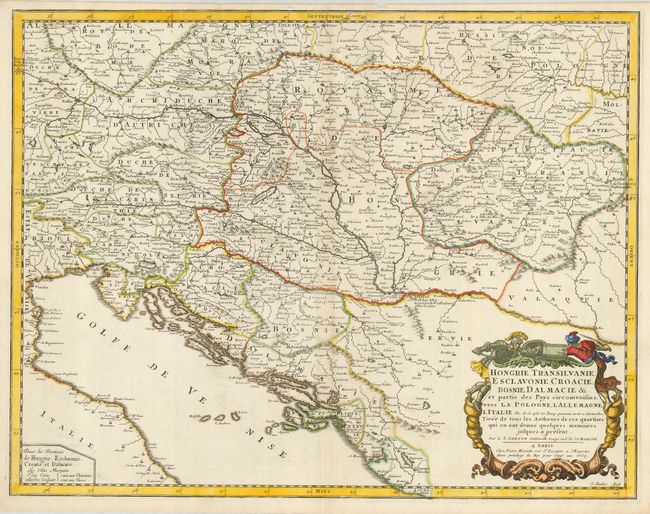 Hongrie, Transilvanie, Esclavonie, Croacie, Bosnie, Dalmacie &c