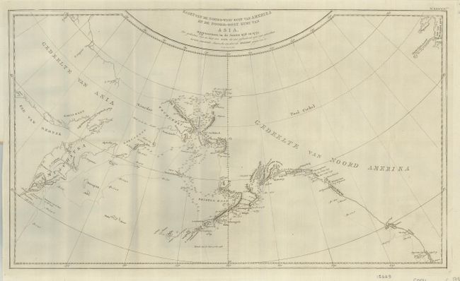 Kaart van de Noord-West Kust van Amerika en de Noord-Oost Kust van Asia.  Opgenoomen in de Jaaren 1778 en 1779