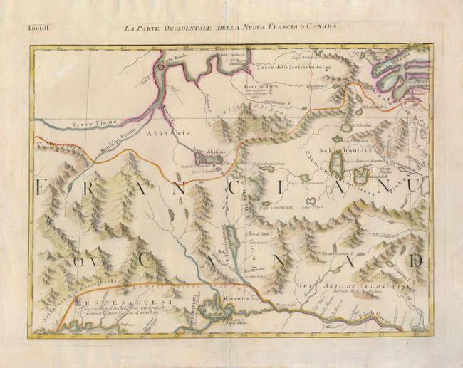 La Parte Occidentale della Nuova Francia o Canada