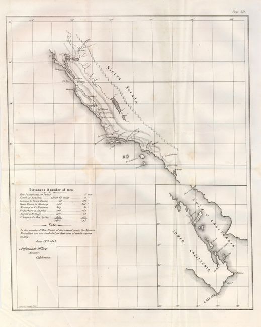 [Adjutant's Office California coast]