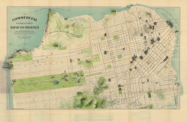 The Commercial Pictorial and Tourist Map of San Francisco