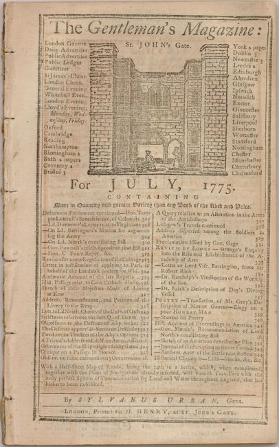 Gentlemen's Magazine July, 1775