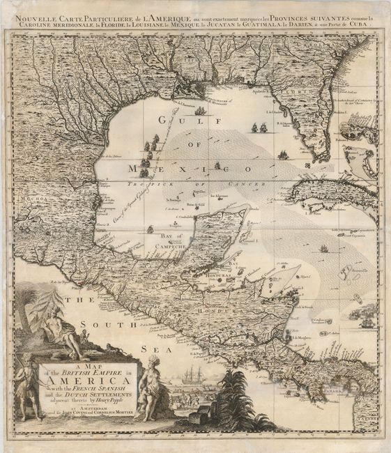 A Map of the British Empire in America with the French, Spanish and the Dutch Settlements Adjacent thereto