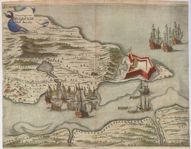 Veroveringe van Rio Grande in Brasil. Anno 1633