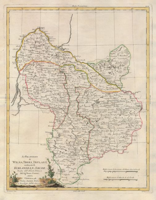 Li Palatinati di Wilna, Troki, Inflant, coi Ducati di Kurlandia, e Smudz.