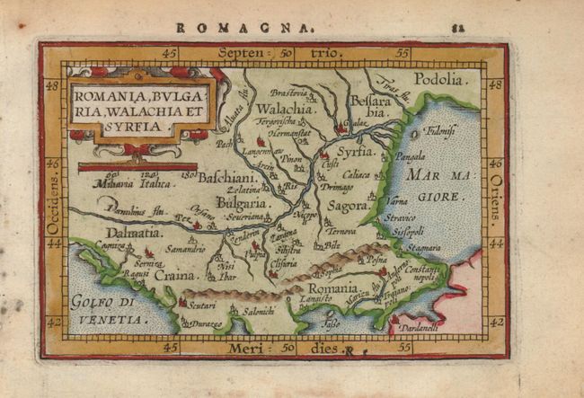 Romania, Bulgaria, Walachia et Syrfia