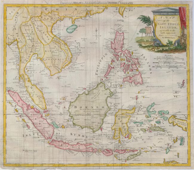A Map of the East India Islands, Agreeable to the Most Approved Maps and Charts