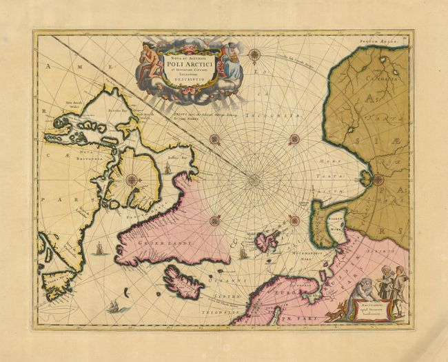 Nova et Accurata Poli Arctici et Terrarum Circum Iacentium Descriptio