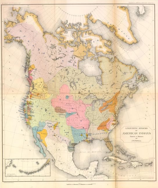 Linguistic Stocks of American Indians North of Mexico
