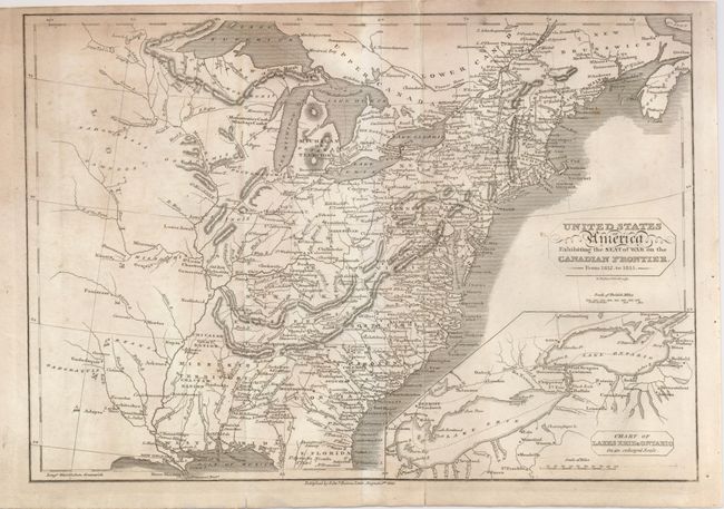 United States of America Exhibiting the Seat of War on the Canadian Frontier from 1812 to 1815