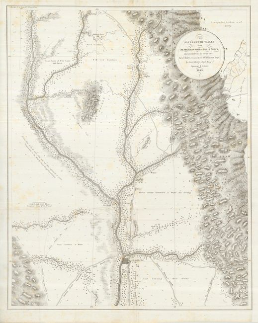 The Sacramento Valley from the American River to Butte Creek