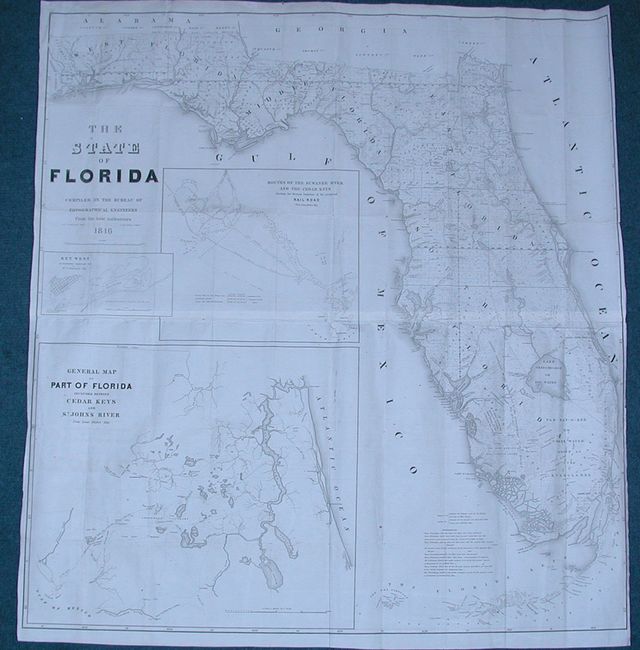 The State of Florida Compiled in the Bureau of Topographical Engineers from the Best Authorities