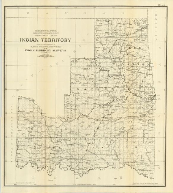 Indian Territory Compiled under the Direction of Charles H. Fitch