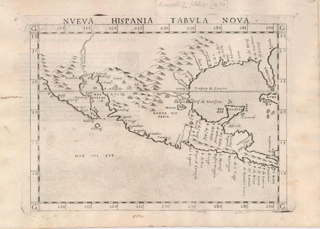 Nueva Hispania Tabula Nova