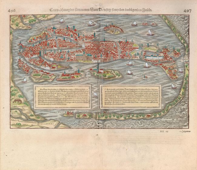 Contrafehtung der Furnemen Statt Venedig sampt den Umbligenden Inseln