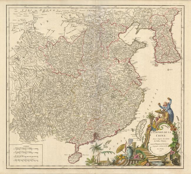L'Empire de la Chine dresse d'apres les Cartes de l'Atlas Chinois