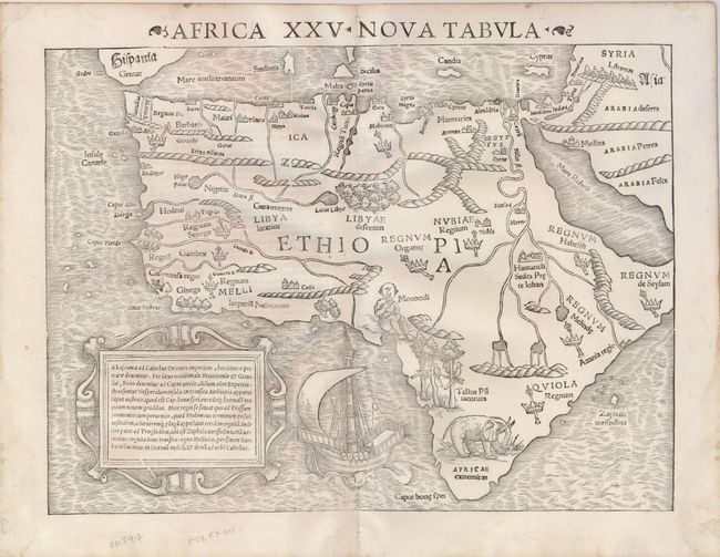 Africa XXV Nova Tabula