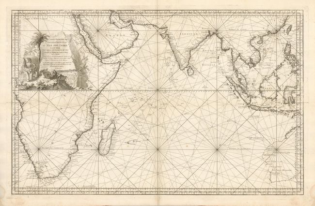 Carte Reduite de l'Ocean Oriental ou Mer des Indes