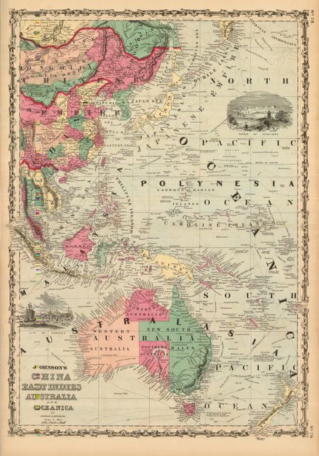Johnson's China East Indies Australia and Oceanica
